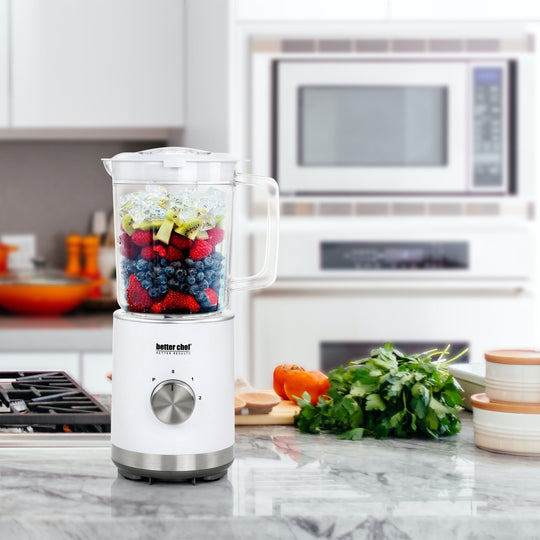3 Cup Compact Blender in White