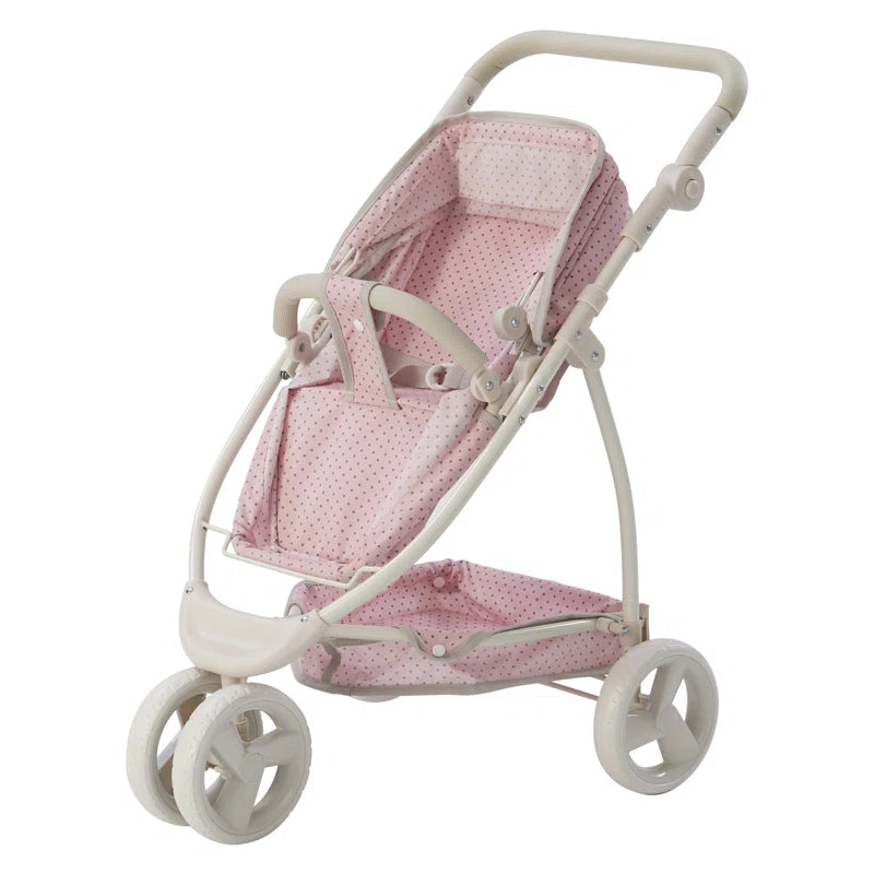 Olivia'S Little World Doll 2-In-1 Convertible Stroller