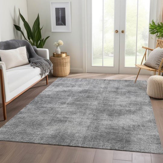 Premium Washable Super Soft Solid Ombre Mayfield Rug