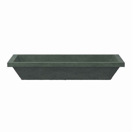 Arcata Nativestone Concrete Undermount Trough Bathroom Sink