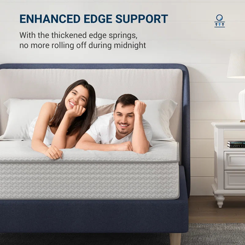 6''/8''/10"/12"/14 Medium Hybrid Mattress – Certipur-Us, OEKO-TEX Certified