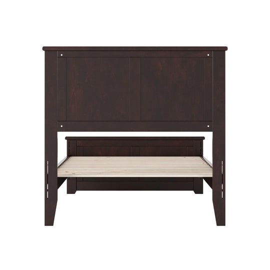 Charlotte Solid Wood Low Profile Platform Bed with Matching Footboard