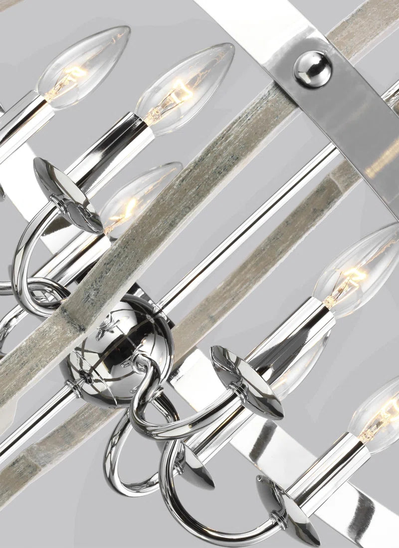 Freemont 4 - Light Dimmable Lantern Geometric Chandelier