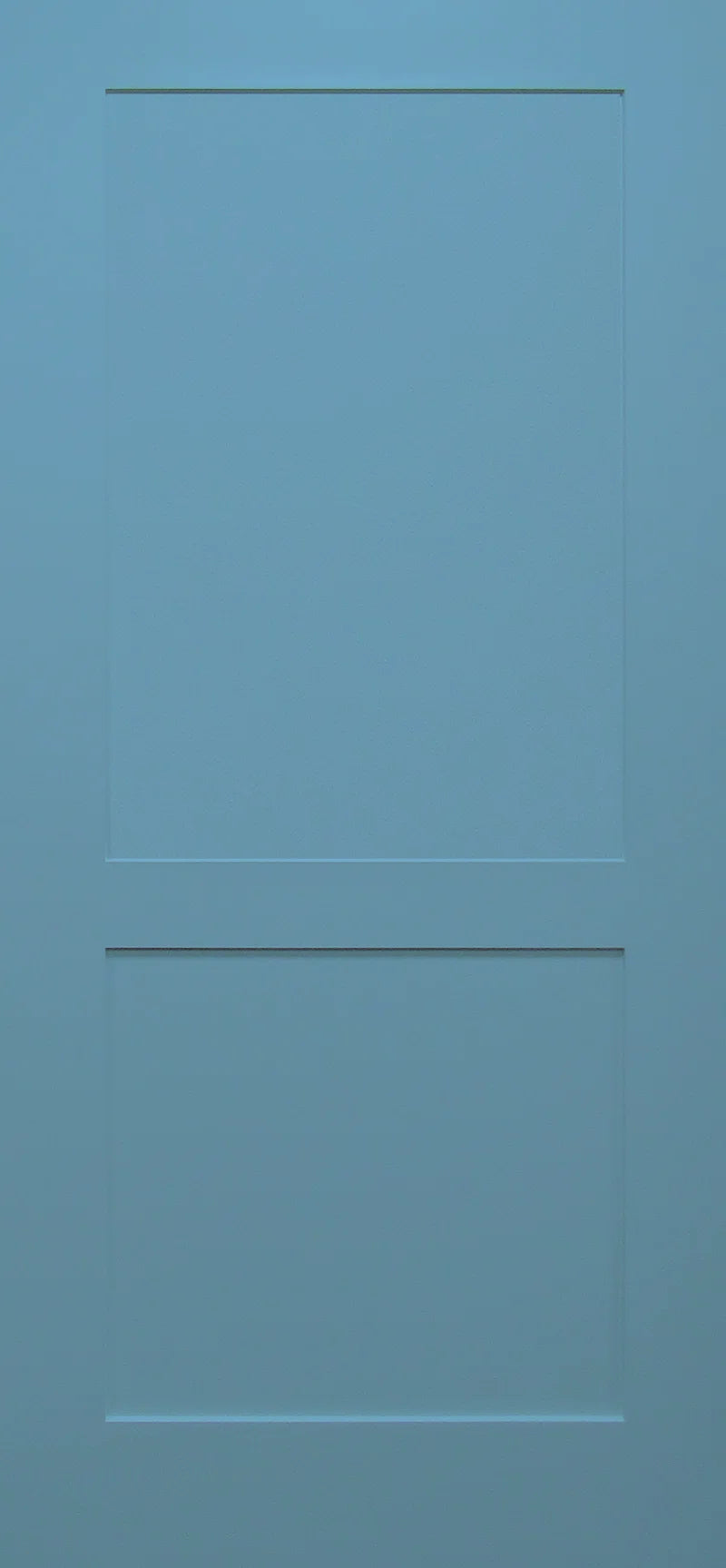 Stratton Contemporary Unfinished Smooth Fiberglass Prehung Front Entry Door by Prestige Door