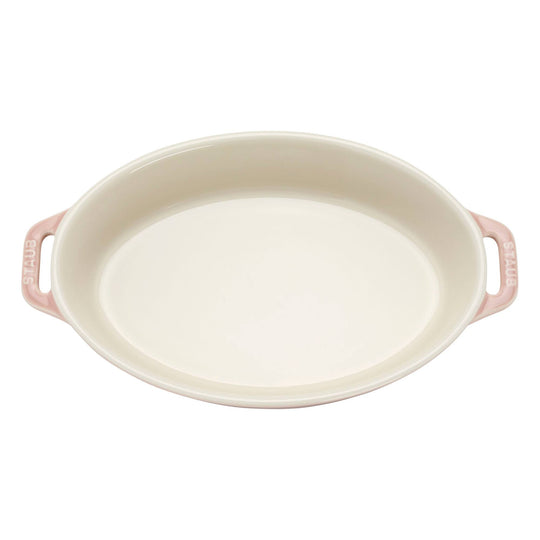 Ceramic 4-Pc Baking Pans Set, Casserole Dish with Lid, Brownie Pan, Pastel