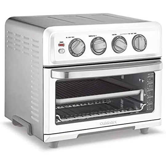 Air Fryer + Convection Toaster Oven, 8-In-1 Oven with Bake, Grill, Broil & Warm Options