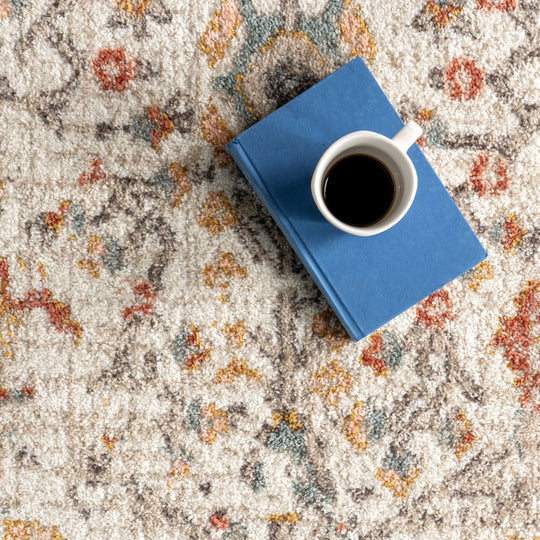 Lenore Vintage Floral Area Rug