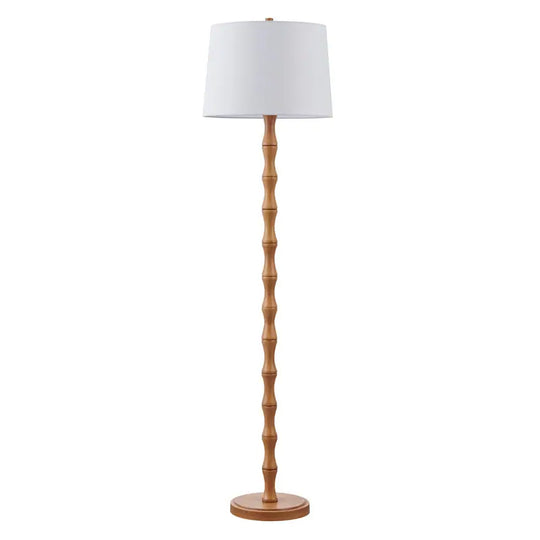 61'' Floor Lamp with Fabric Drum Shade