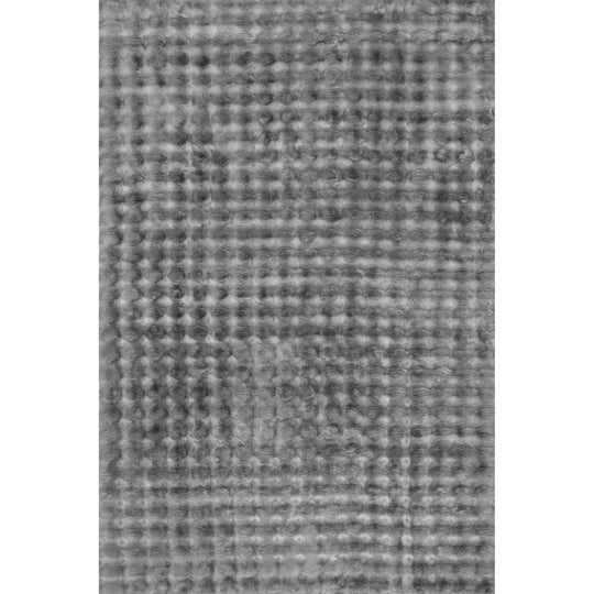 Jeni Solid Plush Machine Washable Area Rug