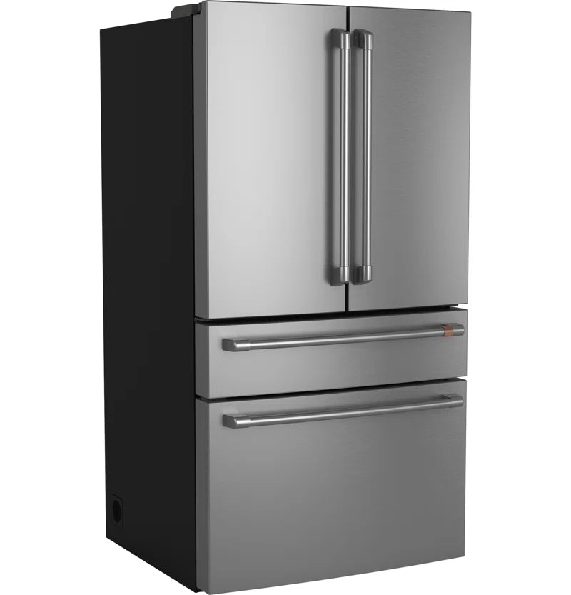 ENERGY STAR 23.2 Cu. Ft. Smart Counter-Depth 4-Door French-Door Refrigerator with Dual-Dispense Autofill Pitcher