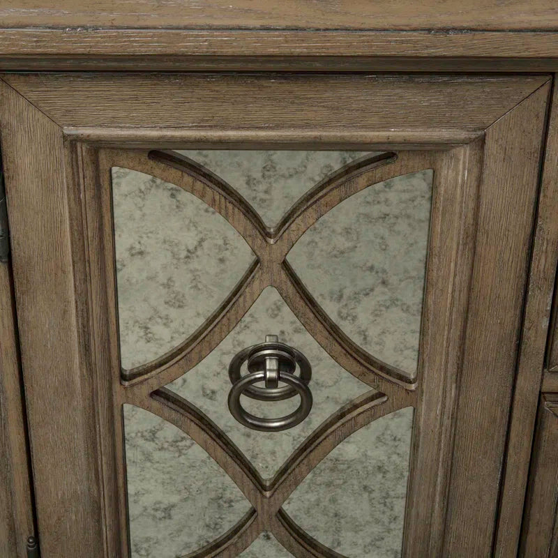 Abana Credenza Desk with Hutch