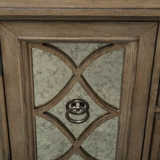 Abana Credenza Desk with Hutch