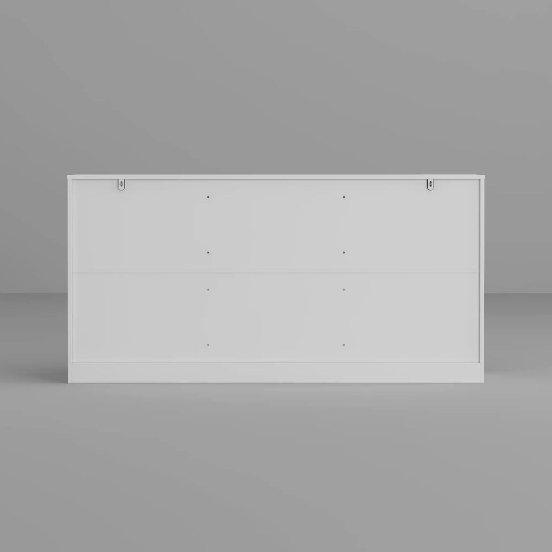 63"W 9 Drawer Dresser Accent Dresser for Living Room Bedroom Chest