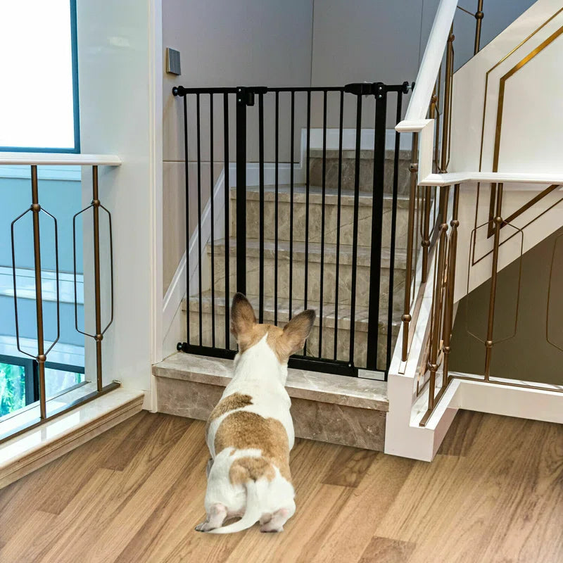 Carion Metal Adjustable Pressure Mounted Pet Gate