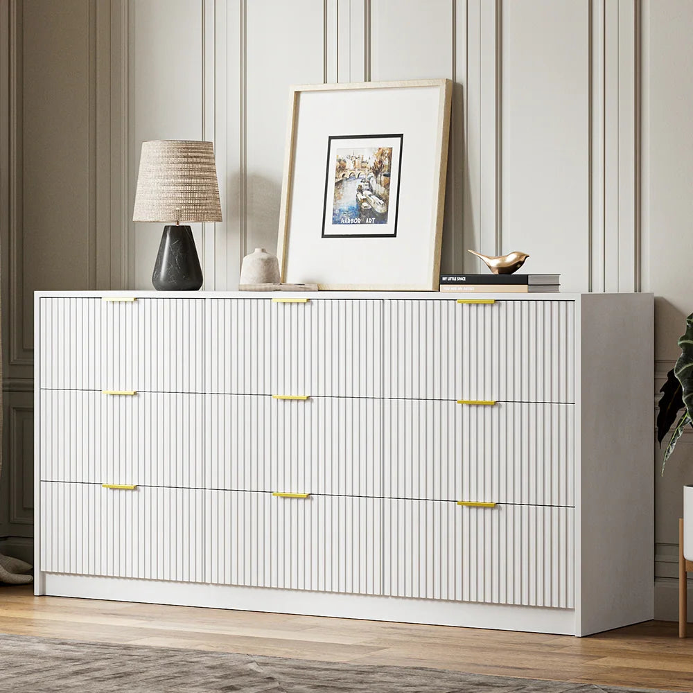 9-Drawer Dresser 63" W
