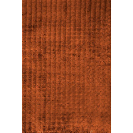 Jeni Solid Plush Machine Washable Area Rug