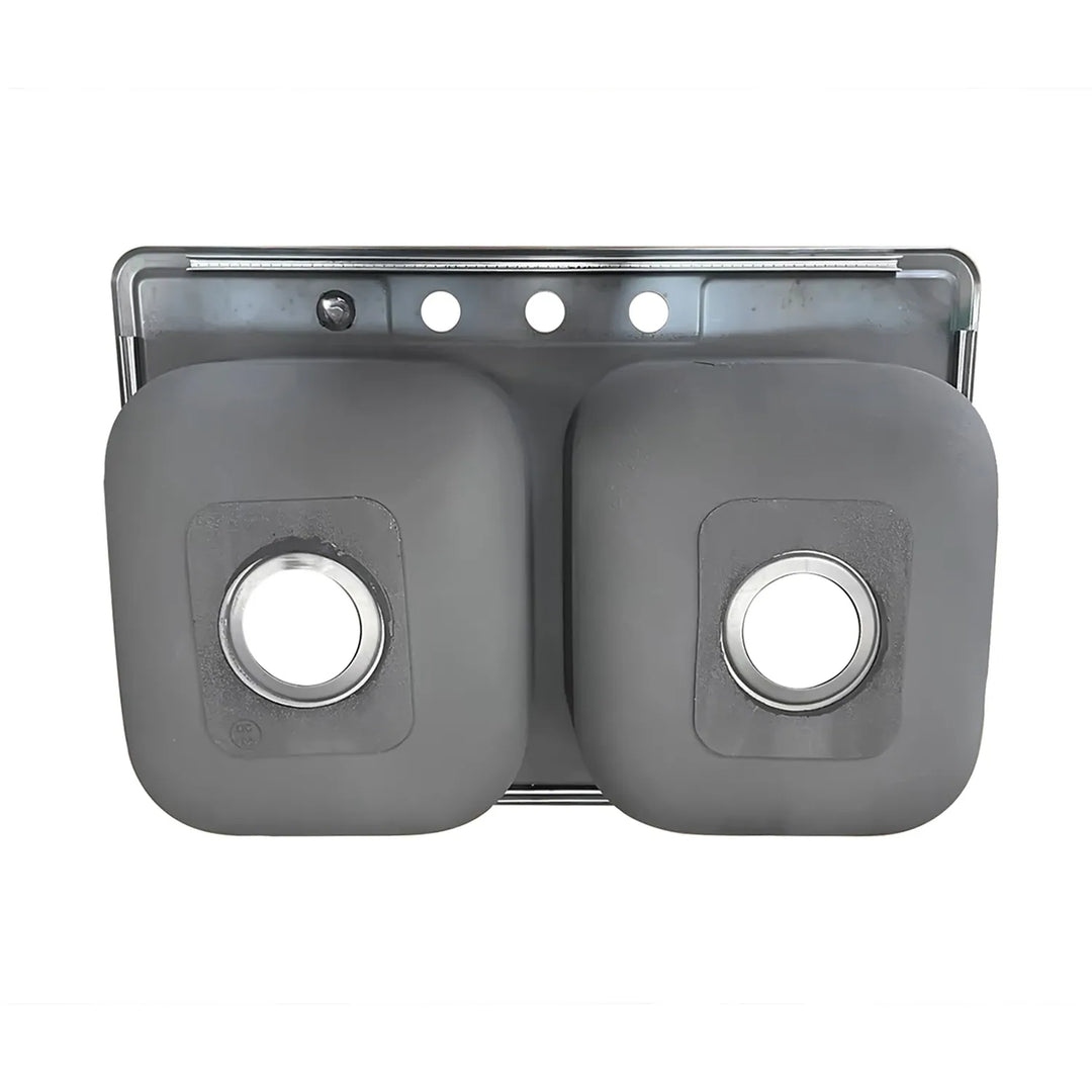 Drop in Double Bowl 304 Stainless Steel Kitchen Sink