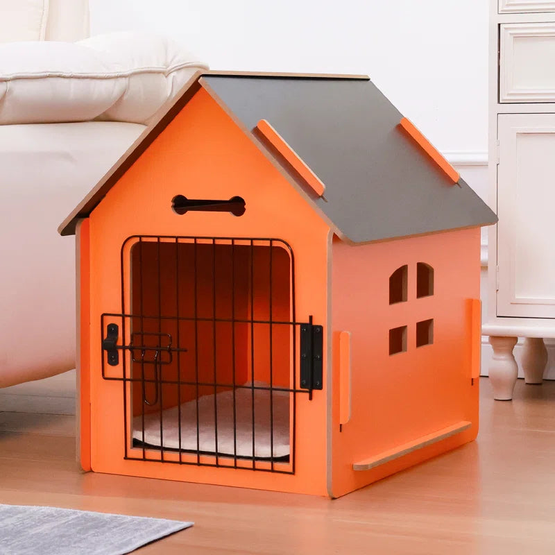Wooden Movable Dog House