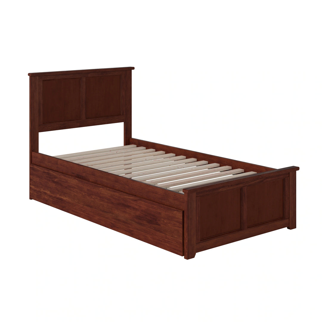 Madison Platform Bed with Matching Footboard & Trundle