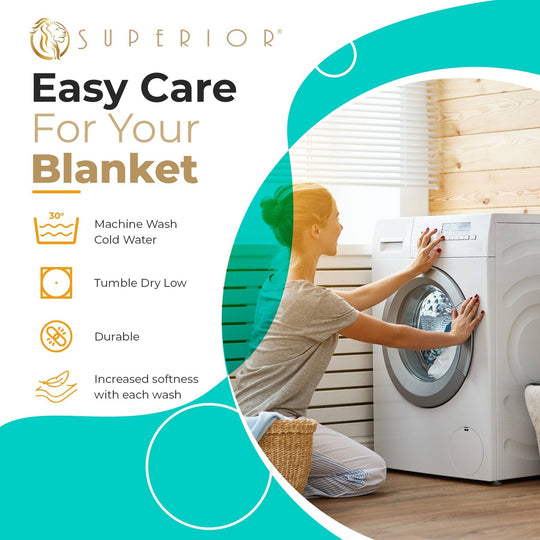 Waffle Weave Honeycomb Knit Soft Cotton Blanket