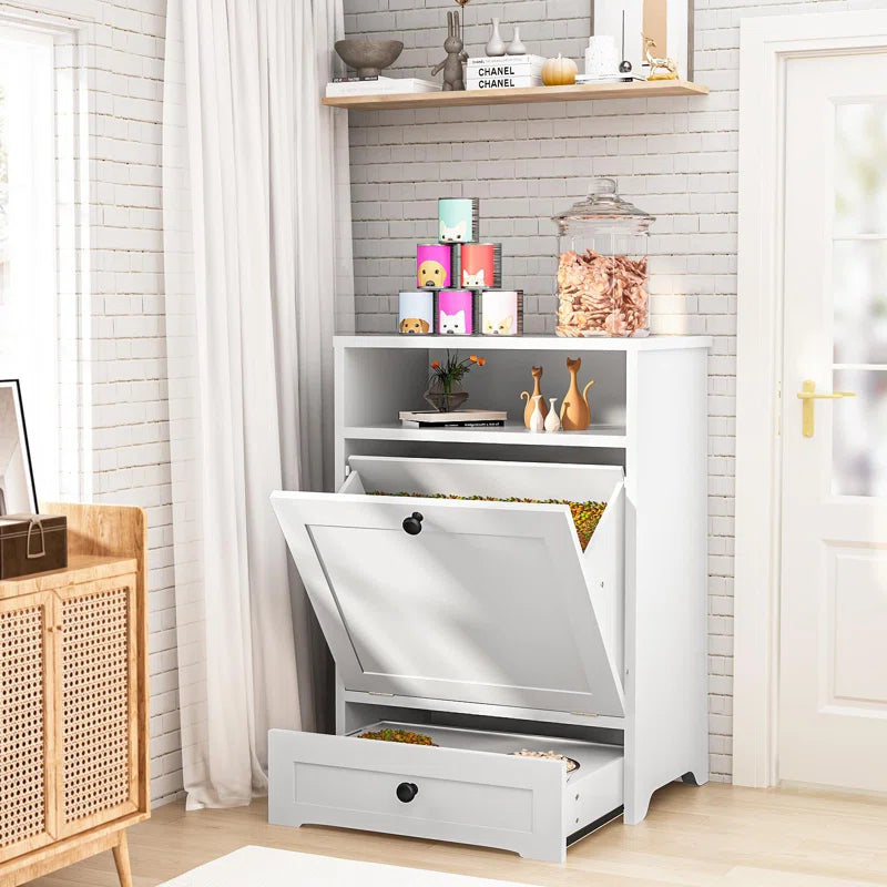 2-Tier Stainless Steel Pet Feeding Station