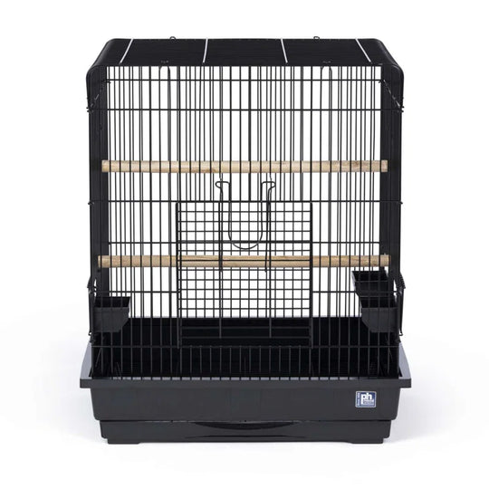 Mae 29.5'' Flat Top Table Top Bird Cage with Perch