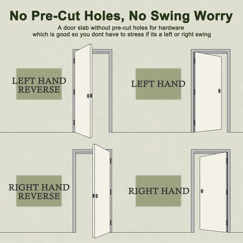 Bathroom Door Solid Manufactured Wood Prefinished Glass Standard Door without Hardware Kit