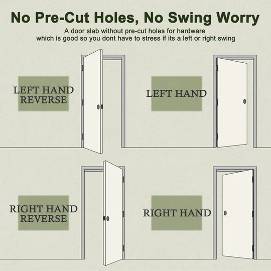 Bathroom Door Solid Manufactured Wood Prefinished Glass Standard Door without Hardware Kit