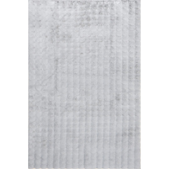 Jeni Solid Plush Machine Washable Area Rug