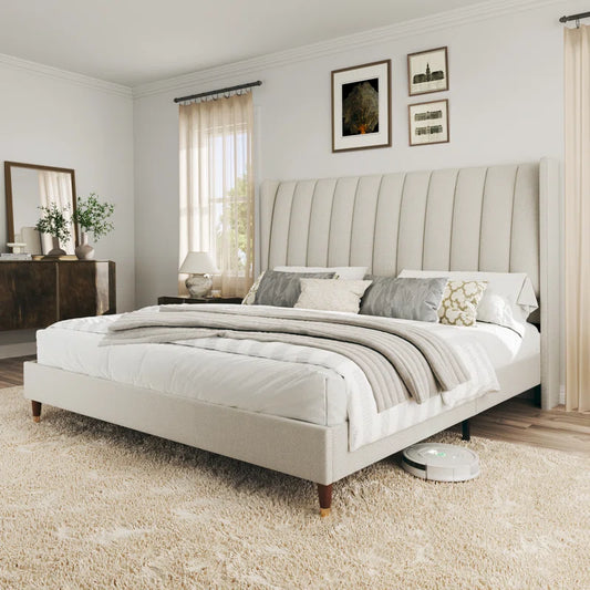 Beauviore Upholstered Platform Bed