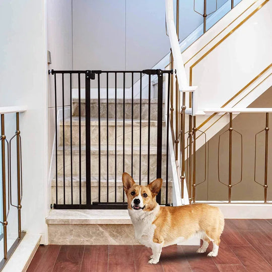 Carion Metal Adjustable Pressure Mounted Pet Gate