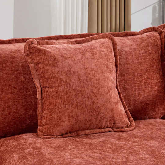 Cloud Sofa Loveseat,Modern Sectional Couch,Comfy Double Layer Upholstered Seat Cushion