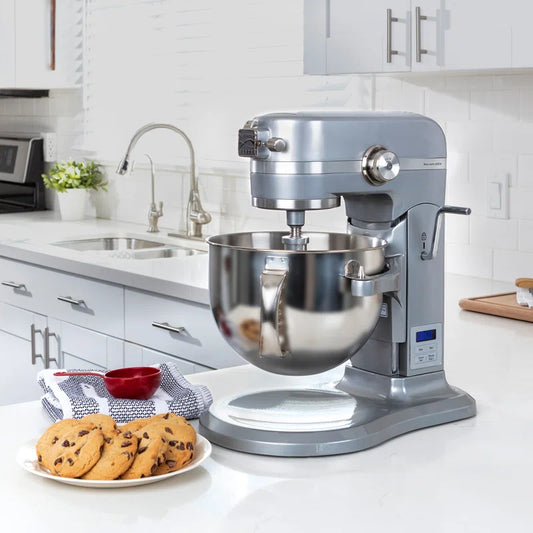 Elite 6 Qt Bowl-Lift Stand Mixer with Countdown Timer, 600 Watts