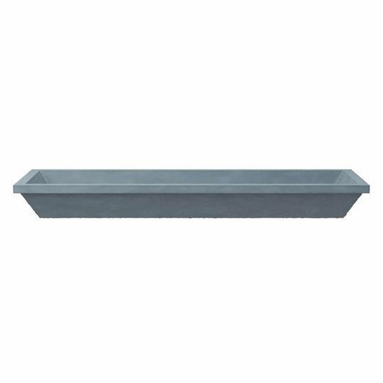 Arcata Nativestone Concrete Undermount Trough Bathroom Sink