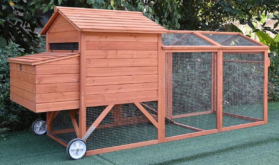 Aynsley 19 Square Feet Chicken Coop with Chicken Run for up to 4 Chickens