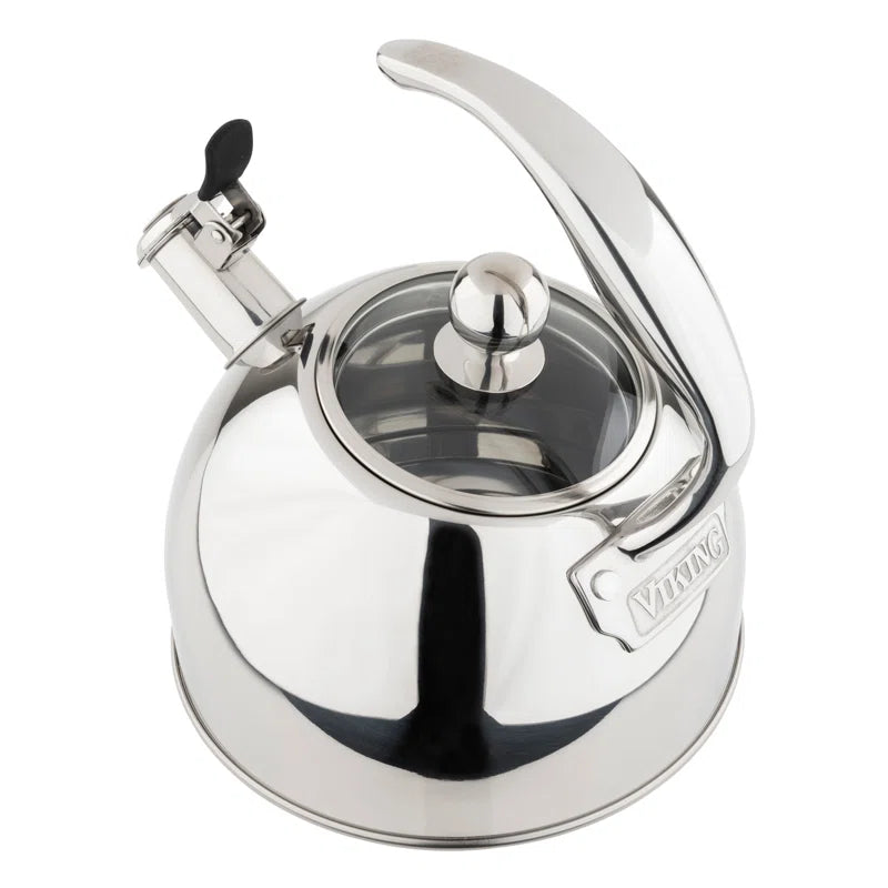 2.6-Quart Stainless Steel Kettle with 3-Ply Base