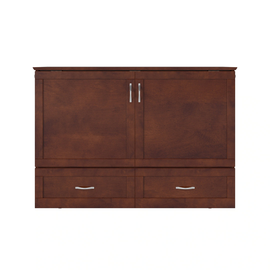 Hamilton Murphy Bed Chest with Mattress and Storage Drawer