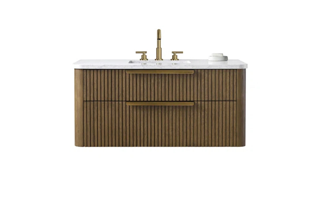 Liljan 36'' Wall-Mounted Single Bathroom Vanity