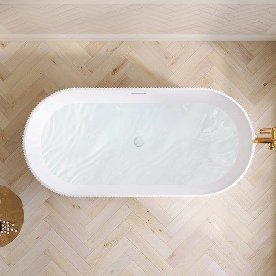 Linyi Freestanding Acrylic Soaking Bathtub