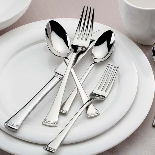 Portola 65-Piece Flatware & Serving Set, Service for 12
