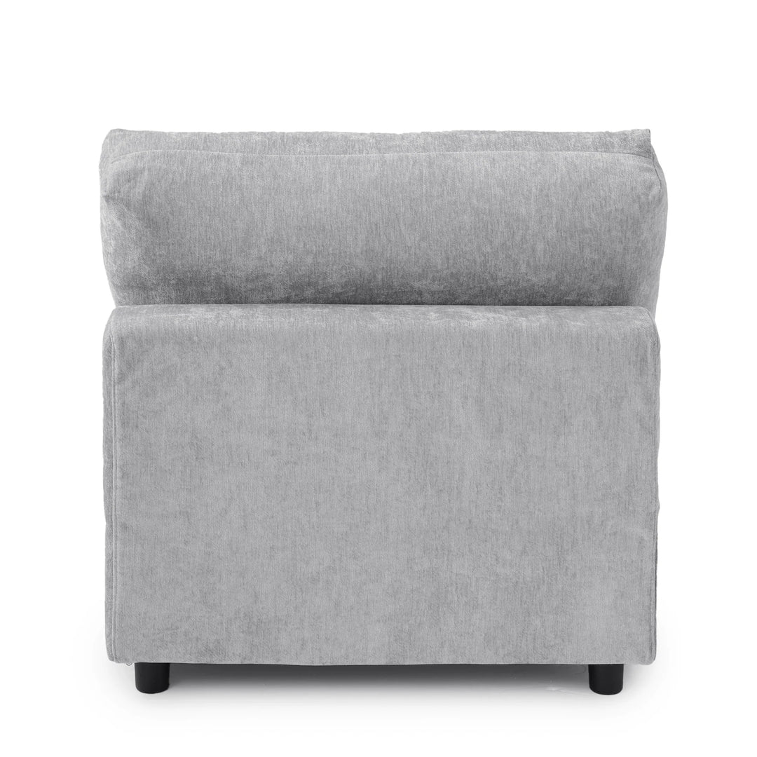 Modern Cloud Sectional Couches for Living Room Set, Chenille U-Shaped Sofa Couch