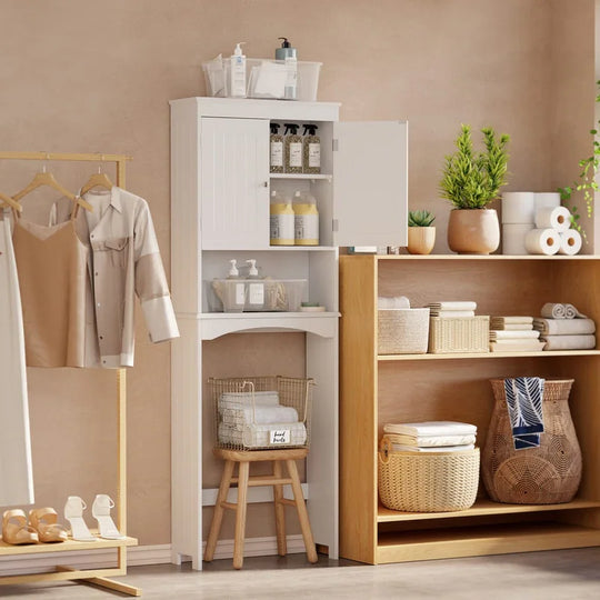 Bathroom Storage Cabinet, Toilet Storage Cabinet, Bathroom Shelf over the Toilet, Space Saver Toilet