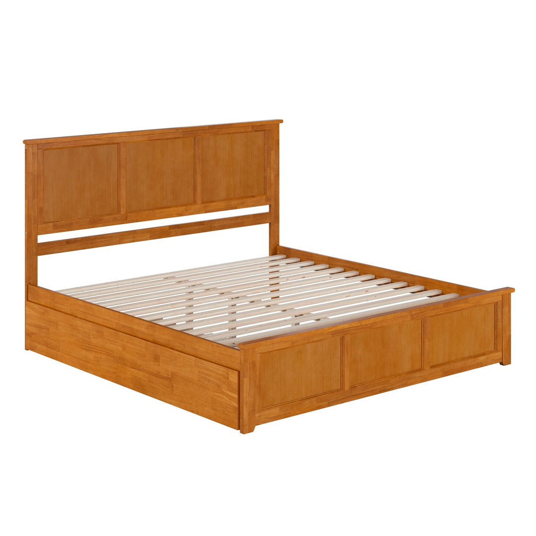 Madison Platform Bed with Matching Footboard & Trundle