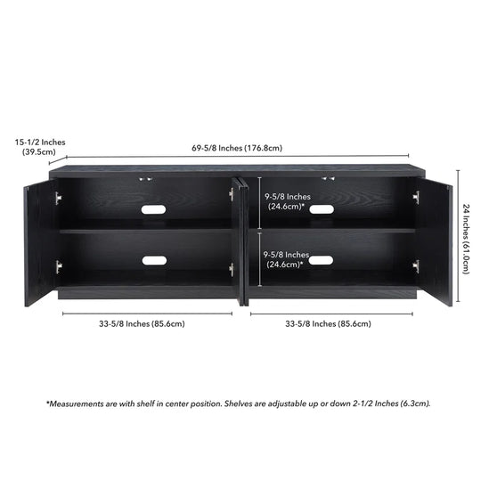 Hanson TV Stand for Tvs up to 75"