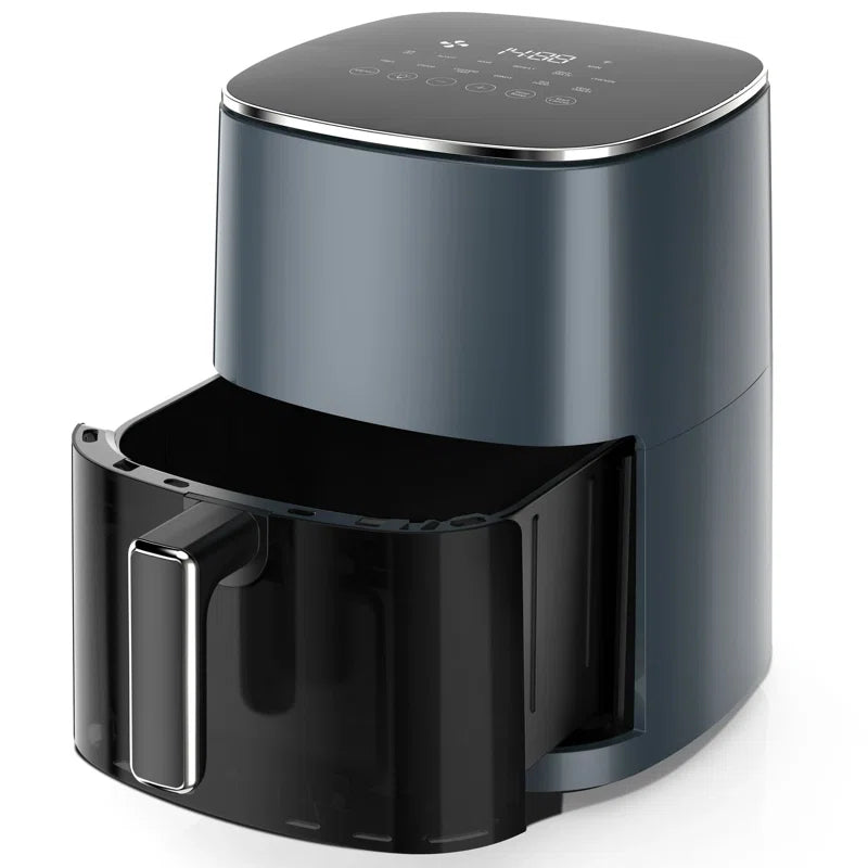 Air Fryer, 6-Quart with Viewing Window, 12-In-1 Functions - Air Fry, Roast, Reheat, Dehydrate, Bake, Steam