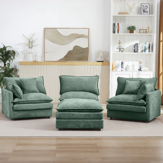 Modular Sectional Sofa, 102 Inch L Shaped Couch Set for Living Room