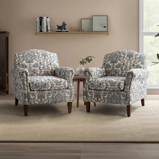 Mooresville Armchair with Nailhead Trims