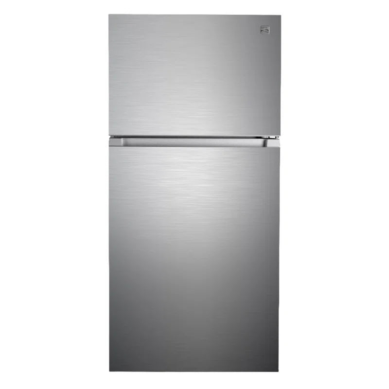 30" 18.2 Cu. Ft. Garage Ready Top Mount Freezer Refrigerator with Pocket Handle