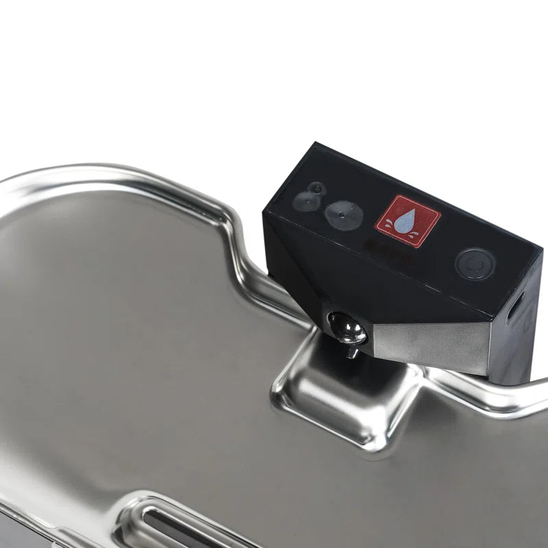 Automatic Pet Water Fountain, 2.8L, Stainless Steel & PC