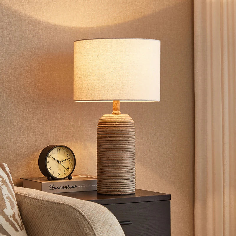 Farmhouse Table Lamp Set with LED Bulbs (Set of 2) - W10.5 X H18.5 Inch